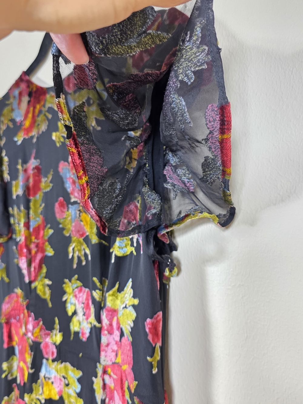 RIXO VELVET FLORAL GOWN SIZE 2 MSRP $675 - Picture 9 of 13